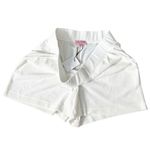 Juicy Couture  Velour Shorts Rhinestone Logo Lounge Comfy White Size Large Photo 3