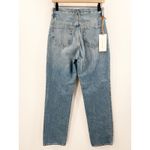 Slvrlake London Jeans SZ 27 NWT Shakedown Straight Leg Distress Denim High Waist Blue Photo 5