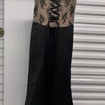 Morgan and Co. Black and Beige Formal Dress Size 13/14 Photo 0