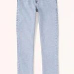 Abercrombie & Fitch Ultra High Rise 90’s Slim Straight Jeans Light Wash 27/4 L Photo 3