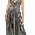 Camille La Vie  Animal Print Beaded Evening Gown 8 Photo 0