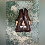 Nine West Vintage 90s brown leather loafers, size 8M Photo 3