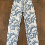 PacSun Blue Swirl 90s Boyfriend Carpenter Pant sz 25 Photo 4