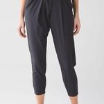 Lululemon  &go Keepsake Jogger Pant Black Elastic Pleated Front Size 10 Photo 0