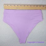 New! Set! Toast Swim crop surf bikini top High Waist, String Bikini Bottom, M Pink Size M Photo 9