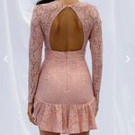 Selfie Leslie  | Hearts Afultter Long Sleeve Dress Photo 5