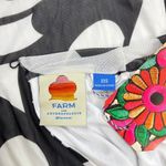 Anthropologie NWT Farm Rio  Long-Sleeve Mock-Neck Mesh Slim Midi Dress XXS Photo 11