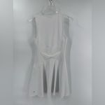 Athleta  Ace Tennis Dress White Size small Athletic Comfy Dress Photo 3
