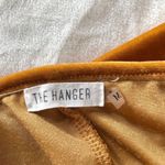 honey yellow velvet tank top Gold Size M Photo 6