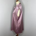 Eileen Fisher  Blush Pink Sleevless V-neck Silk‎ Blouse Small S Photo 1