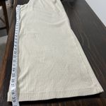 Banana Republic  Knit Wide Leg Ribbed Sweatpants Beige Size Large Photo 10