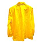 Bob Mackie Wearable Art Yellow Embroidered Shirt Vintage Button Down Retro Chic Size M Photo 4