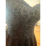 BAND OF THE FREE CORSET SPHAGHETTI STRAP DRESS SIZE XS Black Photo 3