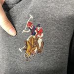 U.S. Polo Assn. Long Sleeve Embroidered Hoodie Jacket Size 10/12 Gray Hooded Photo 2