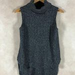 LORD & TAYLOR Sleeveless Turtleneck Sweater NWOT XS Gray Photo 0