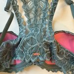 PINK - Victoria's Secret NWOT - Victoria's Secret Pink Date Racerback Size 32AA Teal Photo 6