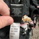 Torrid  Black Floral Crepe Tie Waist Kimono Size 1X Plus Size 16997835 Photo 5