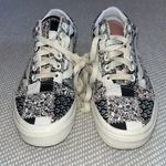 Vans  Old Skool Floral Patchwork Black Pink Retro High Top Shoes Sneakers Sz 6 Photo 1