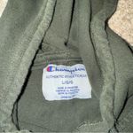 Champion - Army Olive Green Hoodie - Large Photo 1