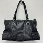 TUMI Black Leather‎ Purse Large Work Photo 0