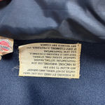 Vintage 70s Navy belted trench coat Made in USA Blue Photo 3