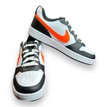 Nike  Court Borough Low 2 (GS) BQ5448-115 Size 6.5Y/8 Women White/Black Sneaker Photo 5