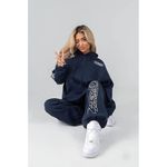 ✨The Mayfair Group It Costs Zero Dollars Graphic S/M Sweatpants✨ Blue Photo 1