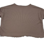 Nasty Gal  Ribbed Crop Top - Size 6 - Stretch Material Photo 6