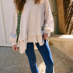 Free People  Wild And Free Layer Tofu Size small nwt Photo 0