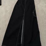 ZARA New  Denim Long Black Skirt Photo 5