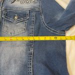 Cato  Blue Denim Jacket with Embroidery Photo 3
