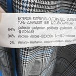 Bershka  Plaid Casual Trench Jacket M/L Photo 9