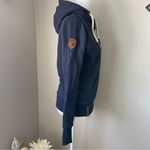 Naketano Cowl Neck Hoodie | Navy Blue | Size S Excellent Condition Photo 4