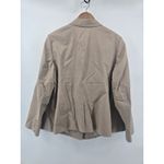 Talbots Womens Petite Tan Two Button Blazer Jacket Size 16P Photo 2