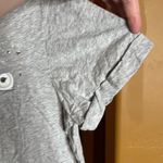 Kate Spade New York Broome Street Heather Gray Owl Stars Cotton Tee Size Large Photo 4