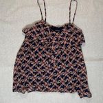 The Webster at Target | Ruffle Front Tank | Medium Blue Photo 0