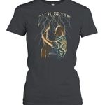 Zach Bryan Lightning New T Shirt, Size Medium Black Photo 0