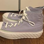 Converse  Chuck Taylor All Star Hi Top Lift in Serene Saphire Size 10.5 Photo 3