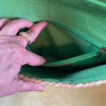 NEW America & Beyond Pom Pom Jute Colorful Beach Party Cocktail Clutch Bag Photo 5