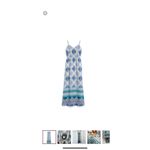 Skies Are Blue Lyna Spaghetti Strap Maxi Dress Size XS Women’s Paisley Floral Photo 14