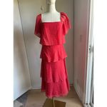 Vintage Union Made Red Polka Dot Summer Dress Size 8 Photo 1