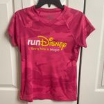 Champion RunDisney Pink Camo Women’s Shirt Photo 0