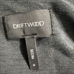 Driftwood  Geena Jacket Women's Medium Faded Black Studded Denim Jean Long Sleeve Photo 4