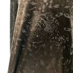 Vintage Madrid Spain Kuem Ha Brown Velvet Bedazzle Leopard Long Sleeve Shirt Top Size 12 Photo 10