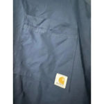 Carhartt  Force Cross Flex Scrub Top Size Medium Navy Scrubs Healthcare Photo 2