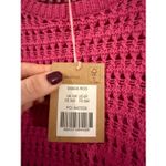 Boden NWT pink crochet knit long sleeve dress 6 Photo 3
