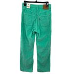 Levi's NWT 26 x 27 Ribcage Straight Ankle Premium Corduroy Pants Electric Green Photo 2