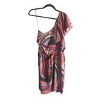 Halston Heritage  ONE SHOULDER RUFFLE DRESS, New with Tags Photo 2