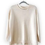 Sophie Rue Sophie‎ Rue StitchFix Vincenzo Sweater Cutout Detail Women Size Medium New Cream Photo 0