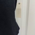 Maeve  tank top black ribbed square neckline stretchy casual top luxe Size SNWT Photo 4